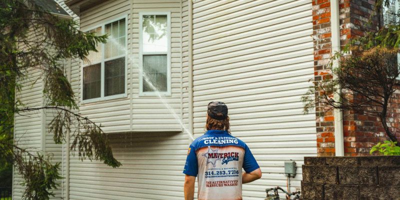 Siding Cleaning in St. Louis, Missouri