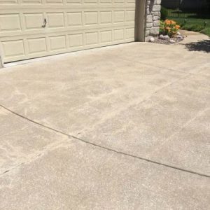 Stamped Concrete Cleaning in St. Louis, Missouri